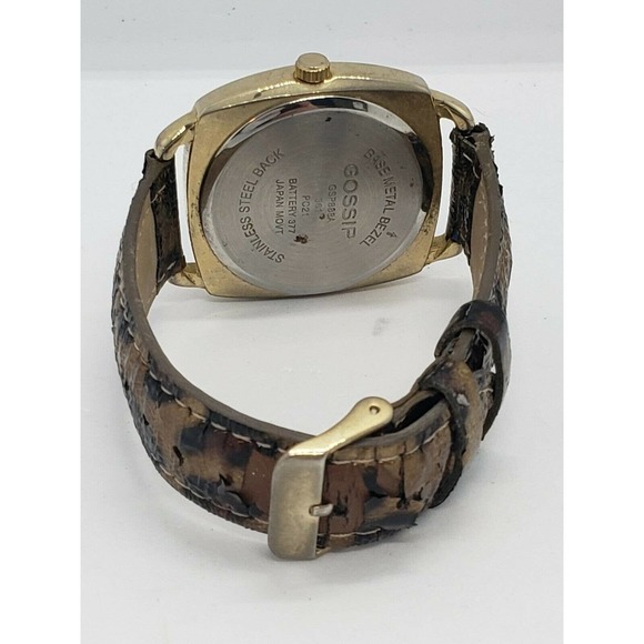 GOSSIP GSP888A Gold Toned Quartz Watch main image 8